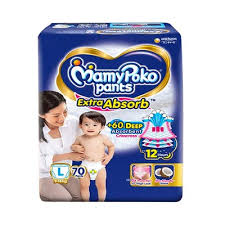 MamyPoko Pants Diapers Medium (7-12kg) – 12pcs