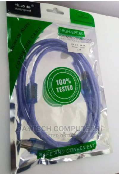 1.5M - High Speed USB 2.0 Type Scanner Printer Cable
