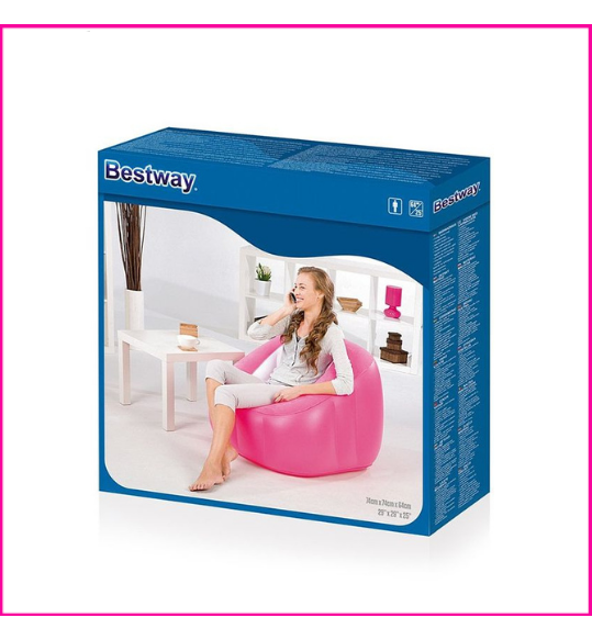 Bestway Inflatable Couch Single Air Sofa