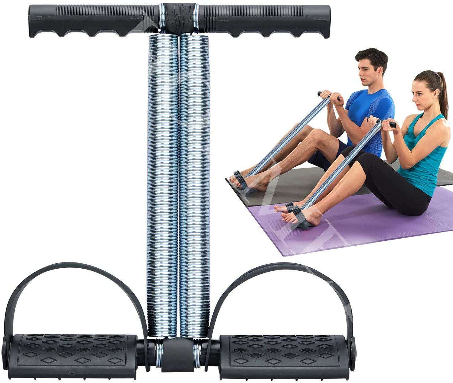 Original Stainless Steel Tummy Trimmer Exerciser - Home Fitness Kit