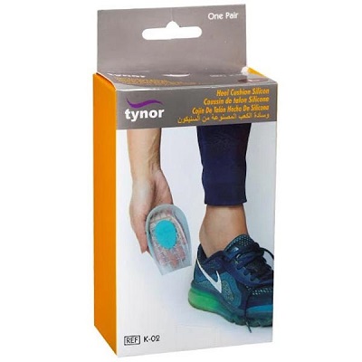 Heel Cushion Silicone - Tynor - 1 Pair