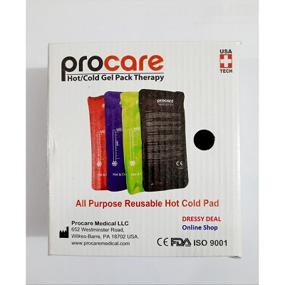 ProCare Hot and Cold Compress Gel Pack Therapy Bag