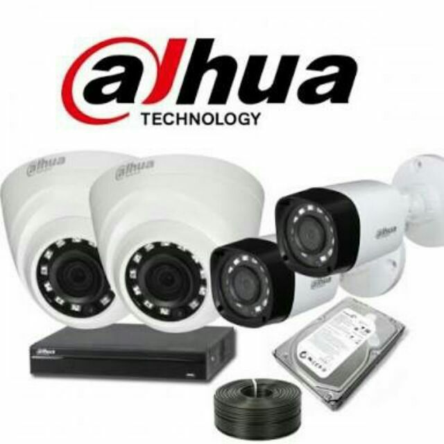 4 PC DAHUA CAMERA PACKAGE PRICE IN