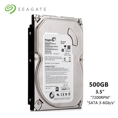 Seagate Brand 500GB Desktop PC 3.5" Internal Mechanical Hard disk SATA