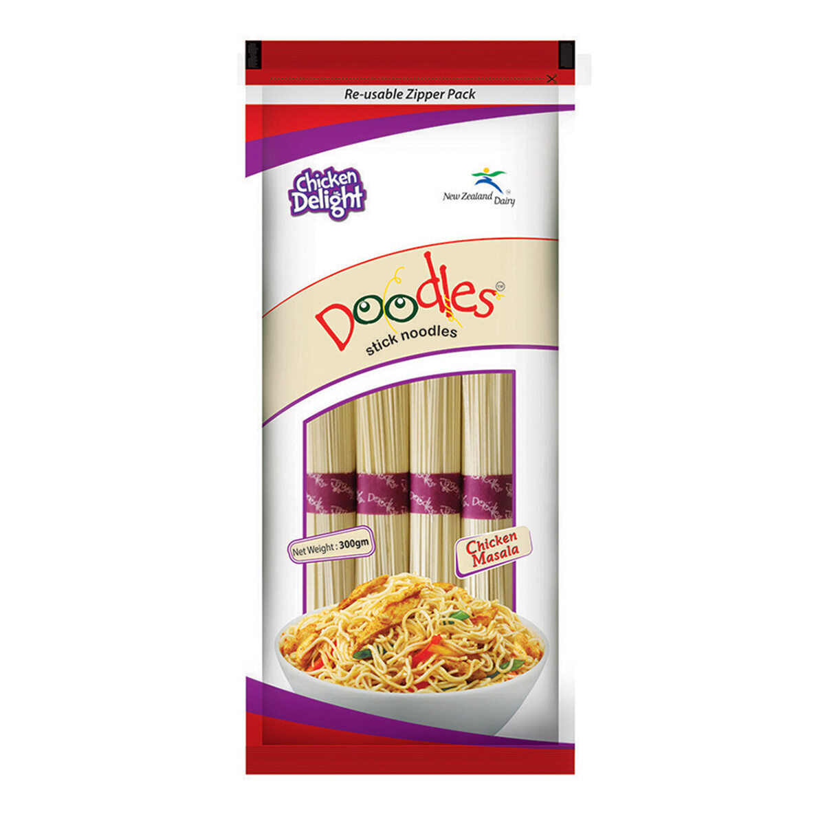 Doodles Chicken Delight Stick Noodles - 300gm